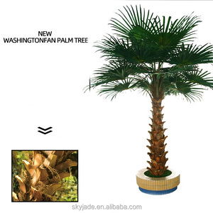 กระถางต้นปาล์มประดิษฐ์ผิวสัมผัสจริงขนาด120ซม.-180ซม. ทันสมัยพร้อมคุณสมบัติแขวนกลางแจ้งพื้นที่สำนักงานโรงแรมของขวัญขึ้นบ้านใหม่ - Product Image 3