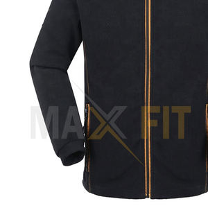 Chaqueta de invierno personalizada para hombre MAXFIT Enterprises 2025, forro polar con cuello levantado y cortavientos de lona, cómoda y elegante - Product Image 4