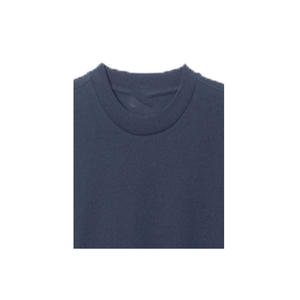 Camiseta de Manga Corta con Cuello Redondo para Mujer, Talla Grande, 100% Algodón Orgánico, Transpirable, Ecológica, Informal, con Logotipo Bordado en la Parte Delantera - Product Image 4