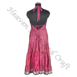 SD024 của phụ nữ Ấn Độ Pakistan Saree/shari/shari cổ điển lụa Váy hippy Boho nóng sexy tìm kiếm bông Ấn Độ của cổ điển tốt nhất - Product Image 2
