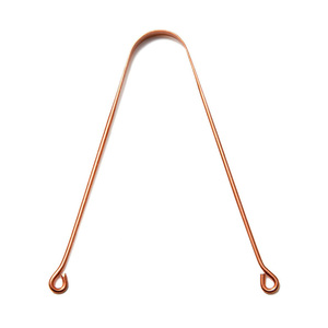 ที่ทำความสะอาดลิ้นรูปตัวยูสองด้าน Divris Copper - ใช้ซ้ำได้ เป็นมิตรกับสิ่งแวดล้อม พกพาสะดวก ออกแบบตามหลักสรีรศาสตร์ อุปกรณ์สุขอนามัยช่องปากสำหรับใช้ในชีวิตประจำวัน - Product Image 1
