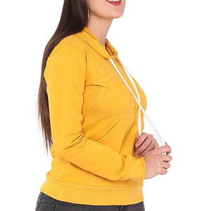 Sudaderas con capucha transpirables de color sólido para mujer Diseño personalizado Uso al aire libre Sudaderas con capucha de mujer de gran tamaño - Product Image 5