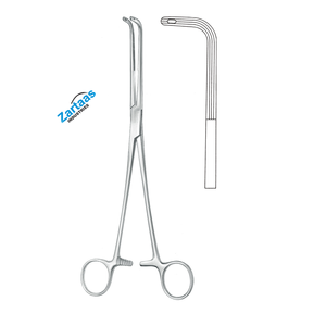 คีมผ่าตัดหลอดเลือดแดงตาปลา23ซม. ทำจากสเตนเลสสตีล - Product Image 5