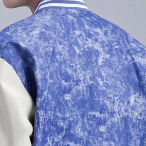 Veste universitaire élégante pour hommes, coupe athlétique, vêtements d'extérieur chauds et confortables, idéale pour l'automne, l'hiver, les collèges ou les sports, avec service OEM - Product Image 3