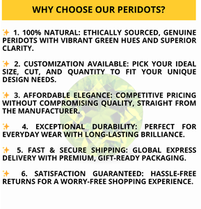 Hot Selling High Quality Natural Peridot Cabochon Loose Green Gemstone for <b>Jewelry</b> <b>Making</b> IGI Certified Factory Price - Product Image 4