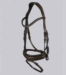 Bridon de cheval en cuir personnalisé, robuste, design de selle anglaise 2026, parfait pour l'équitation en plein air, équipement équestre, service OEM - Product Image 6