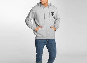 Tendance 2024 - Style Premium - Sweat à capuche long personnalisé OEM avec poche zippée - Hommes - Fleece tricoté - Surdimensionné - Brodé - Grande taille - 100% coton - Product Image 3