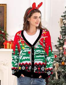 Prix bas, faible MOQ, pulls d'hiver pour hommes, décontractés, col rond, manches colorées, pull en tricot, meilleure qualité - Product Image 3