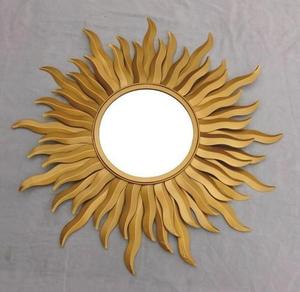 Best Selling Iron <b>Mirror</b> Art <b>Irregular</b> Circular Living Room Metal Frame Wall <b>Mirror</b> Decor Christmas Vintage Luxury Space Casual - Product Image 4