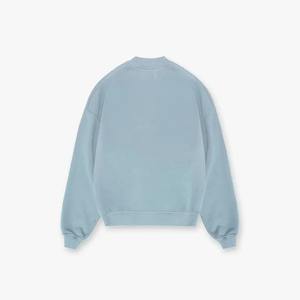 Sudadera informal de caballo de algodón 100% de alto peso para hombre, sudadera lisa de Otoño de talla grande para hombre, sudadera de alta calidad - Product Image 4