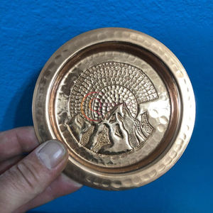 Posavasos de diseño en relieve elegante, tamaño y forma personalizados, Material de piedra de 5mm de espesor para uso en la oficina, el hogar y el restaurante - Product Image 4