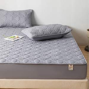 Fábrica al por mayor lujosamente transpirable suave cama sábana acolchada impermeable Funda de colchón protector cama Funda de colchón - Product Image 5