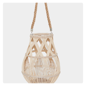 LINTERNAS DE BAMBÚ ARTESANAL ELEGANTES-IDEA DE REGALO ÚNICA-EXPORTACIÓN SUPERIOR - Product Image 1