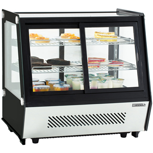Vitrina Refrigerada de Doble Puerta para Mostrador de 125L - Product Image 1