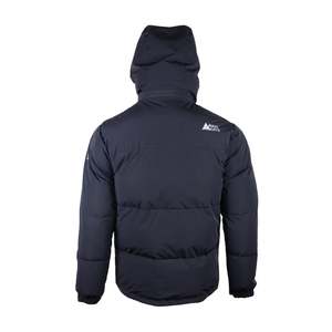 Leppa Hiver Cargo Doudoune Revêtement Imperméable Impression Vintage Coupe-Vent Col à Capuche Nylon Polyester Remplissage Fermeture à Glissière - Product Image 4