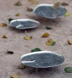 Plateau de service rectangulaire en métal artisanal petit carré doré pour cuisine salle à manger salon - Product Image 5