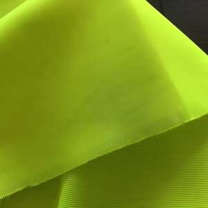 ผ้าถักโพลีเอสเตอร์100% ผ้า <span class=keywords><strong>HIV</strong></span> สีเหลืองระบายอากาศได้ดีสำหรับเสื้อกั๊กใส่ทำงานเครื่องแบบเครื่องป้องกัน PPE - Product Image 5