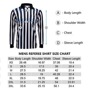 เสื้อฟุตบอลผู้ตัดสินสำหรับผู้ชายเสื้อแจ็กเก็ตระบายอากาศได้ดีพิมพ์ลายใหม่ - Product Image 2