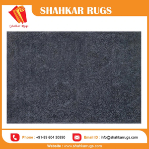 Cao Cấp Bộ Sưu Tập Fi 02 Hải Quân Tay Tufted Len Thảm Sàn Hàng Đầu Bán Đồ Nư Biểu Tượng Sang Trọng Khu Vực Thảm Bộ Cho Văn Phòng Phòng Khách - Product Image 4