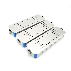 Contenedor de Instrumentos Quirúrgicos a Precio de Fábrica, Estuches de Esterilización de Aluminio, Caja de Esterilización para Endoscopia de Alta Calidad Mahersi - Product Image 2