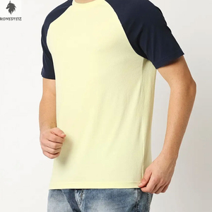 เสื้อยืดผ้าฝ้าย100% สำหรับผู้ชายเสื้อคอกลมระบายอากาศสไตล์ฮิปฮอปแบบทึบและเทคนิคการย้อมสีพื้น - Product Image 3