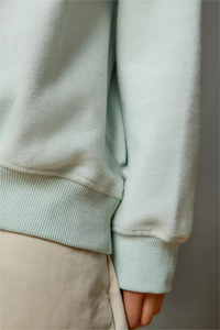 Qualité de luxe Pull Col Haut Sweat Streetwear Baggy Coton Épais Surdimensionné Col Montant Sweat - Product Image 4