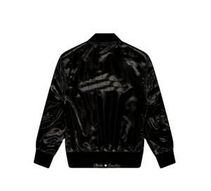 Chaqueta Universitaria de Satén de Alta Calidad con Diseño Nuevo, Bordado Personalizado para Mujer, Chaqueta Bomber Universitaria de Manga Larga, Transpirable, Fabricación - Product Image 6