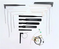 Antenne dipolaire externe LITE double bande 2,4 GHz 5,8 GHz, prise jack, gain 3 dBi, impédance 50 ohms, VSWR 2,0, pour routeurs sans fil et communication