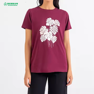 Nuevo Diseño 2025, Camisetas Ecológicas Antiarrugas para Hombre, Estampado Oversize, 100% Algodón, Cuello Redondo, Hechas en Pakistán - Product Image 3