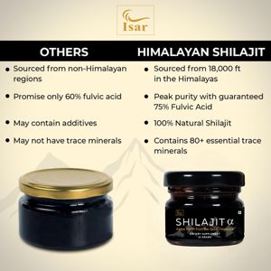 100% resina pura de Shilajit del Himalaya 85 + oligoelementos y resina de Shilajit de ácido fúlvico con embalaje de etiqueta privada - Product Image 4