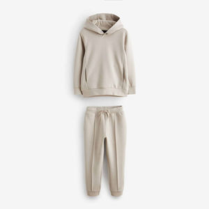 Sudadera con capucha para niños de alta calidad a precio razonable con bolsillo frontal con bolsillos de canguro y pantalón de 4 bolsillos personalizado - Product Image 5