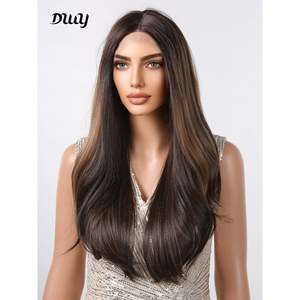 DWY Curly Lace Front <b>Wigs</b> 13x6 HD Transparent Lace Frontal 24 Inch 150% Density <b>Wigs</b> for Women - Product Image 3