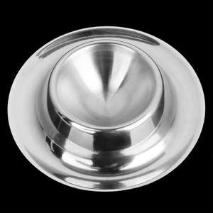 Hot Selling Tableware Round Stainless Steel <b>Egg</b> Cups Small Kitchen <b>Egg</b> Display Stand Holders Boiled <b>Egg</b> Containers - Product Image 1
