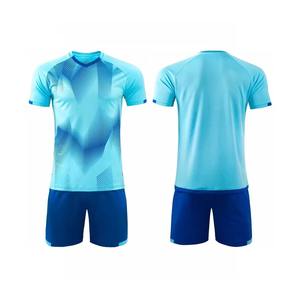 Uniforme de Fútbol Profesional Unisex al por Mayor, de Alta Calidad, Secado Rápido, Tela Sublimada, Conjunto Completo de Camiseta y Pantalones Cortos para Adultos - Product Image 3