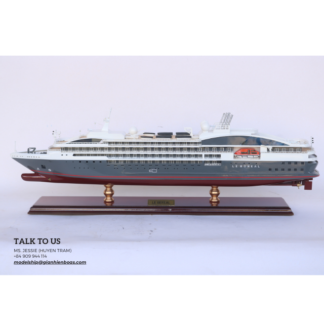 LE BOREAL CRUISE SHIP WOODEN HANDICRAFT