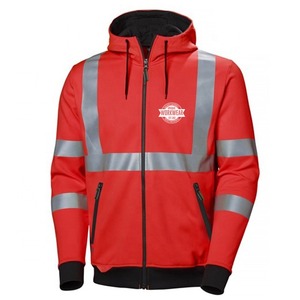 Sudadera de Manga Larga de Poliéster para Hombre, de Alta Visibilidad, Reflectante, Transpirable, Cómoda, Protectora, con Bolsillos, Certificación CE, Ropa de Trabajo - Product Image 1