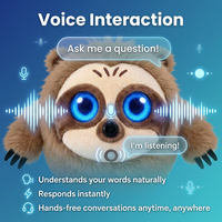 CADOTHY AILA AI Peluche Robot Intelligent pour Histoires Magiques au Coucher, Compagnon d'Apprentissage et d'Émotion, Dialogue Intelligent, Cadeau d'Anniversaire