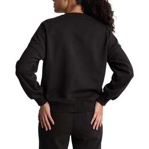 เสื้อสเวตเชิ้ตผู้ชายสีพื้นคุณภาพสูงสำหรับฤดูหนาว สไตล์สตรีทแวร์ ผ้าฟลีซคอตตอน 100% ทรงโอเวอร์ไซส์ ปักโลโก้ตามสั่ง พิมพ์ลายได้ - Product Image 4