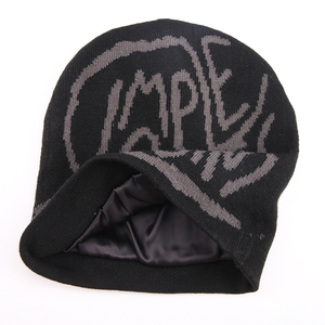 Bonnet en tricot épais au design unique pour unisexe, jacquard respirant, bonnet de ski en gros, bonnet coupe-vent pour l'extérieur - Product Image 3