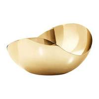 Tazón para Servir Chocolate de Acero Inoxidable, Moderno y Lujoso, Apto para Lavavajillas, para Bodas, Fiestas de Cumpleaños y Todos los Eventos, Decoración de Mesa