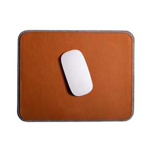 Waterproof Sublimation Custom Large PU Leather Factory Price Black and White Color Anti-Slip Mousepad Desk <b>Mat</b> - Product Image 4