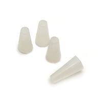 Bouchon en silicone conique creux solide personnalisé de haute qualité bouchon en caoutchouc résistant aux hautes températures