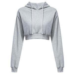 Sudaderas con capucha cortas estampadas con logotipo personalizado, sudadera de Jersey para mujer, Sudadera corta personalizada, sudaderas con capucha informales estampadas para mujer - Product Image 1