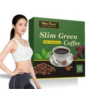 슬림 멜로우 그린 커피 콩 무게 관리 보조 병-순수 클로로겐산을 100% 신진 대사 에너지를 지원 18 - Product Image 1