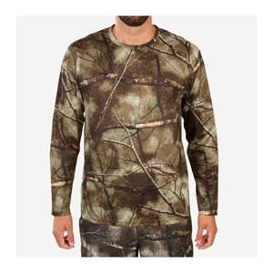 Camisa de Camuflaje para Hombre, Resistente, para Caza al Aire Libre, Diseño Táctico, Cómoda, Transpirable, de Secado Rápido, Sublimación Completa - Product Image 1