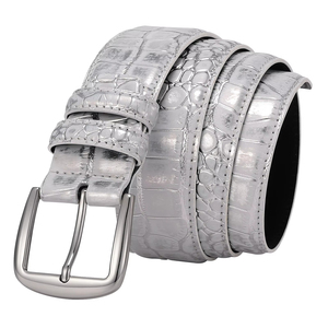 Ceintures en cuir de vache véritable pour homme, haute qualité, taille longue, boucle à ardillon, ceinture de taille, idéale pour les services OEM - Product Image 1
