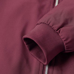 Veste bomber à manches longues, col rond, coupe ample, de haute qualité, pour l'automne, prix de gros, OEM, veste légère pour le printemps et l'hiver - Product Image 3