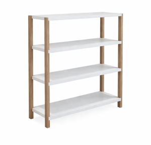 4-Tier Wooden <b>Shoe</b> <b>Rack</b> Multi-Purpose <b>Storage</b> Shelf Decorative Organizer Unit - Product Image 1