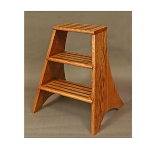 Vintage <b>Wooden</b> <b>Step</b> <b>Stool</b> with Durable Timber Build Ideal for Rustic Kitchens Bedrooms Closets Bathrooms and Storage Needs - Product Image 4
