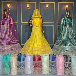 Últimos estilos Net Choli con trabajo pesado Dori bordado espejo Shisha acentos y piedras Jarkan en 20 tonos vibrantes - Product Image 1